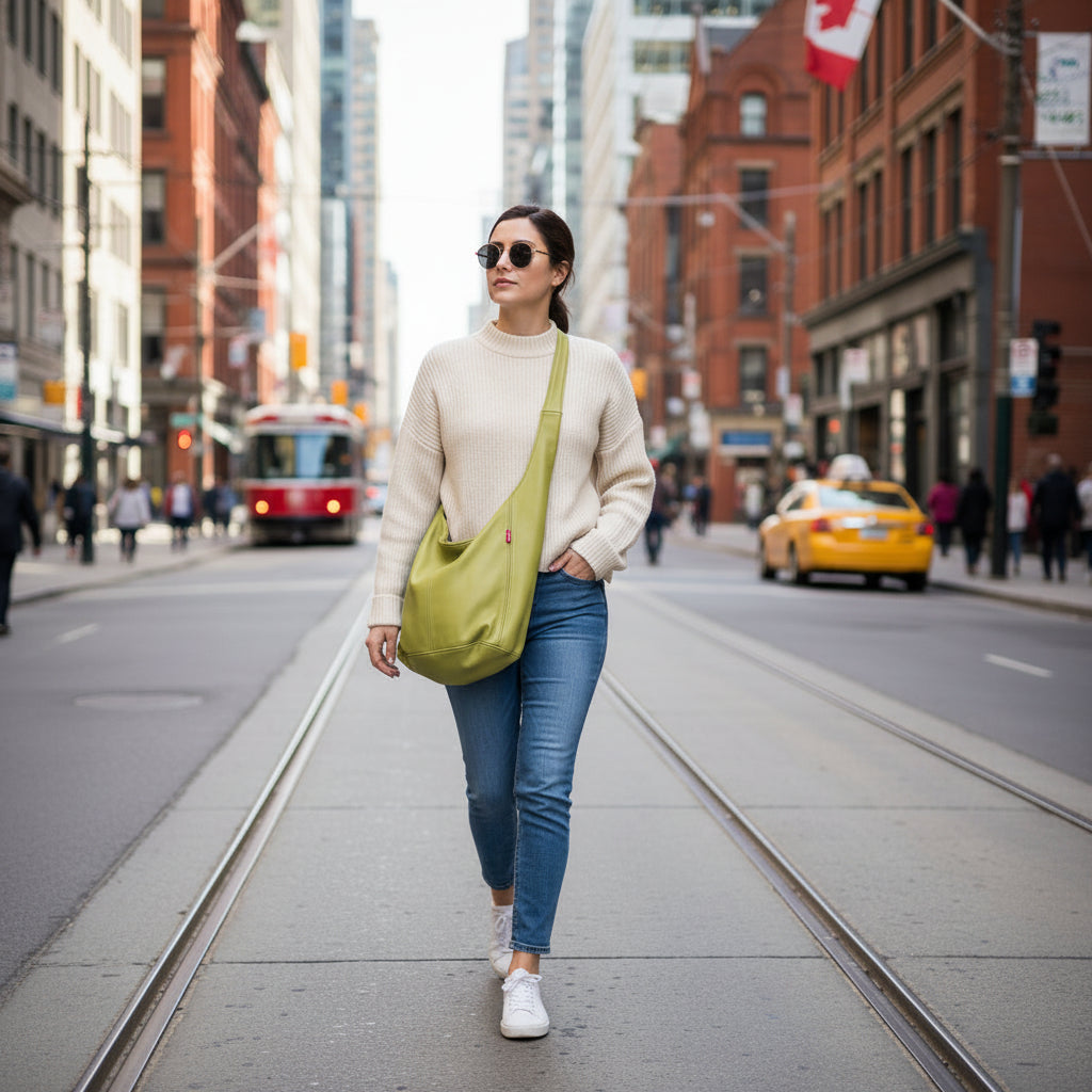 “genuine leather crossbody bag Canada”

“everyday leather purse crossbody style”

“minimalist leather crossbody bag for daily use”

“luxury leather crossbody bag multiple colors