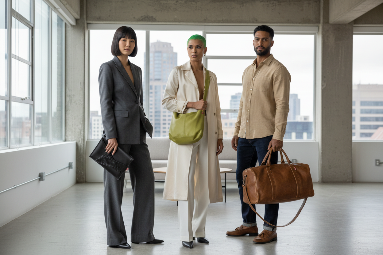 ESIA Originals — 3 People Wearing the Bags
